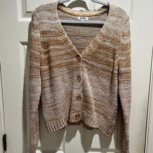 Women's 525 America | Ombre Cardigan Sweater | Cream Multi M